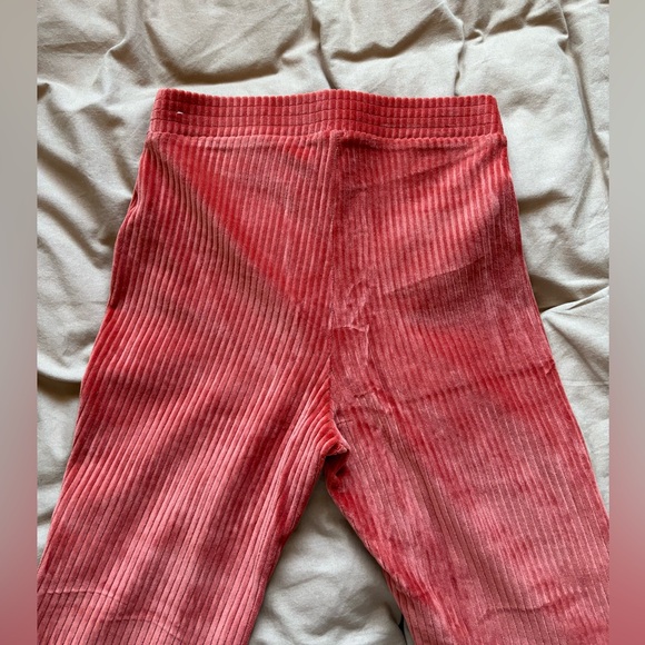 Aerie Groove-On Velour High Waisted Flares - Picture 4 of 4